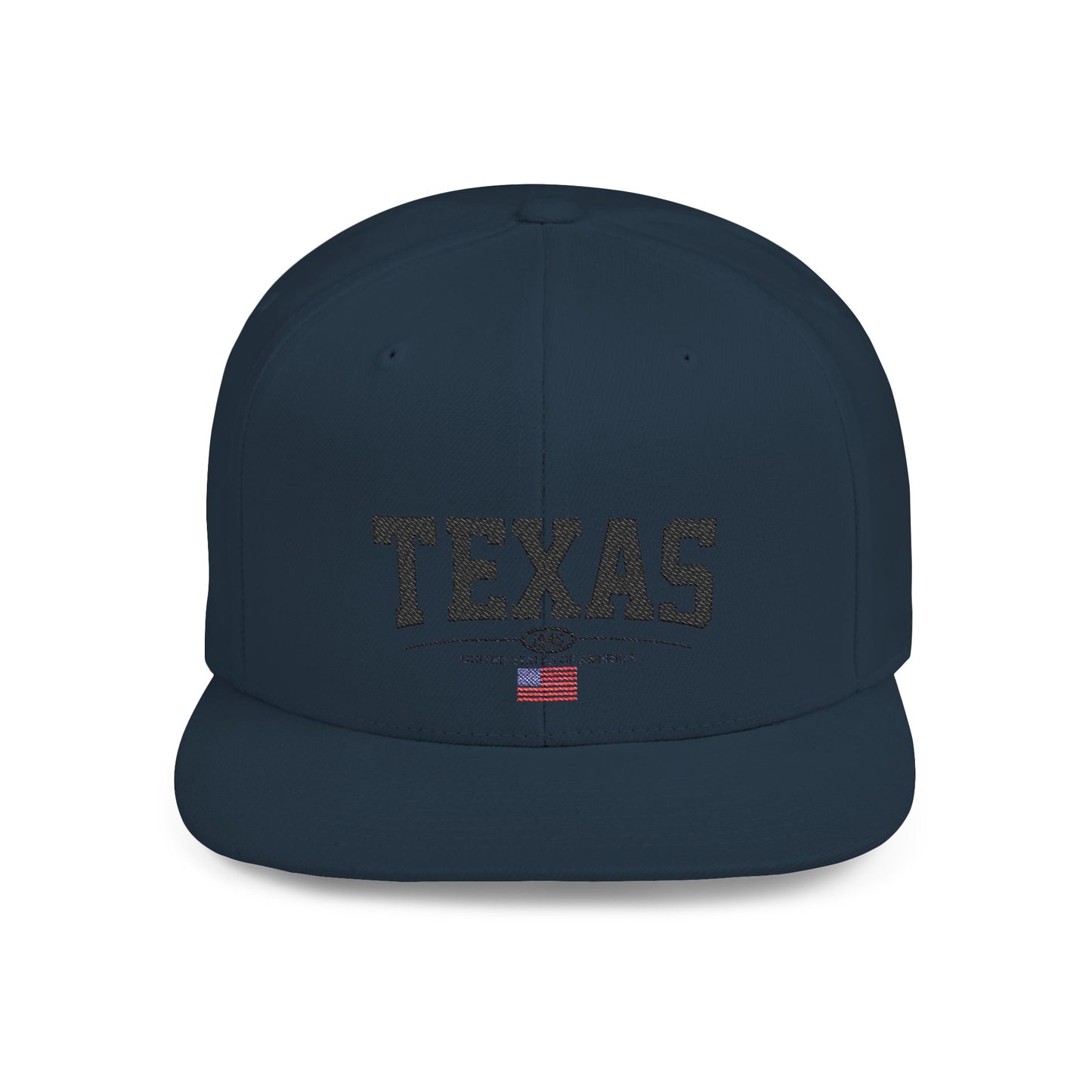 Texas Flat Bill Snapback Cap