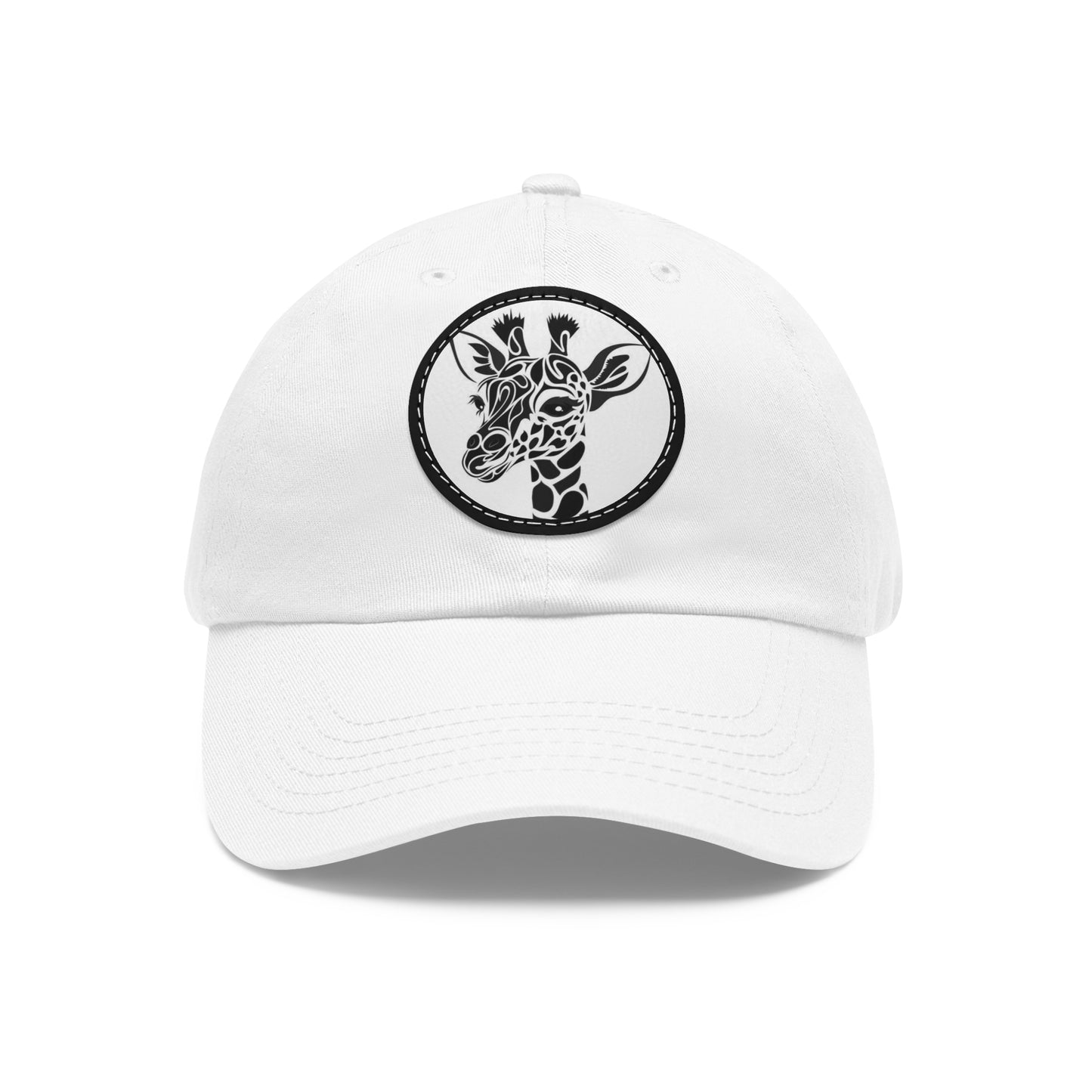 Giraffe Hat with Leather Patch