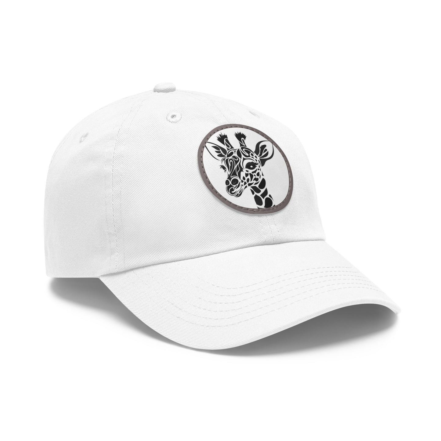 Giraffe Hat with Leather Patch