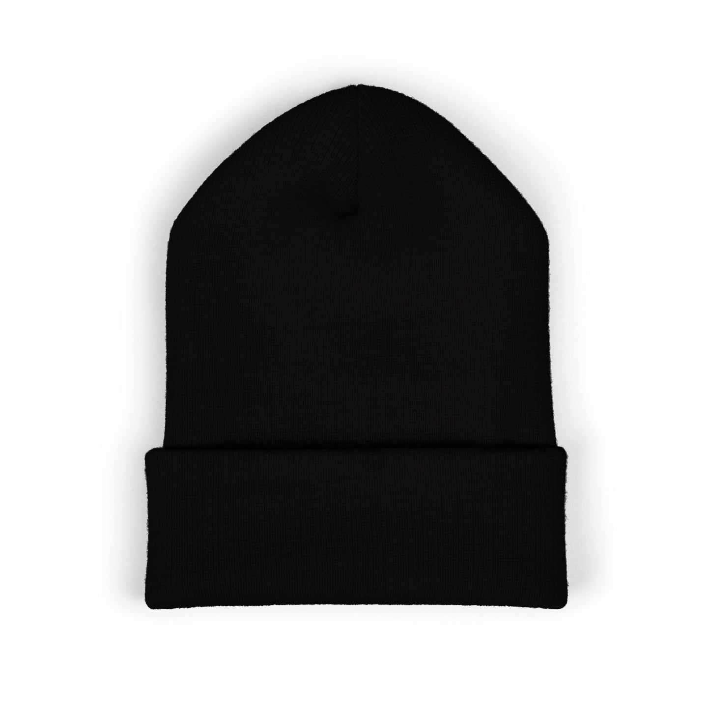 Cozy Embroidered Beanie for Winter Adventures, Fashionable Cuffed Hat for Outdoor Lovers
