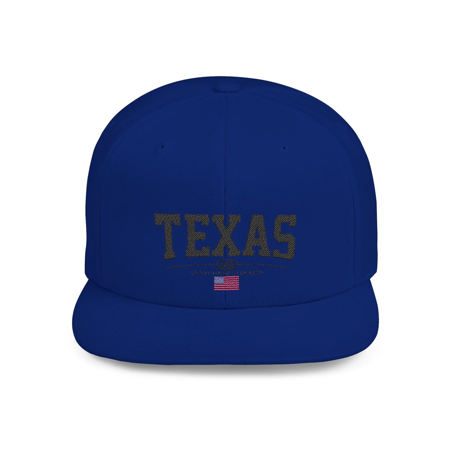 Texas Flat Bill Snapback Cap