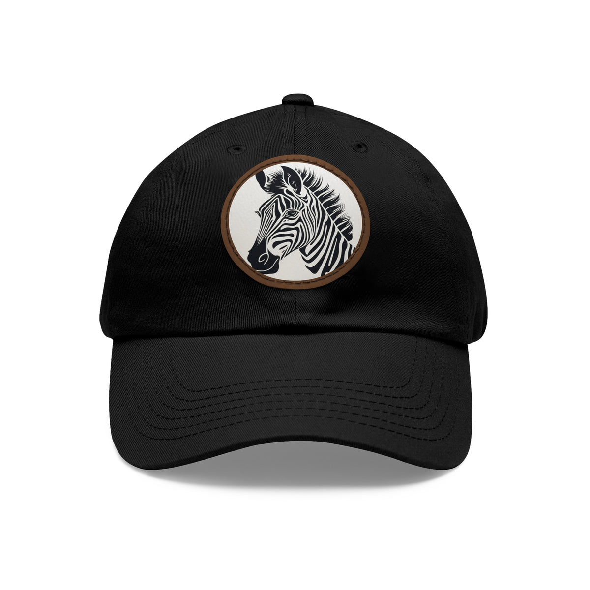Zebra Embroidered Hat