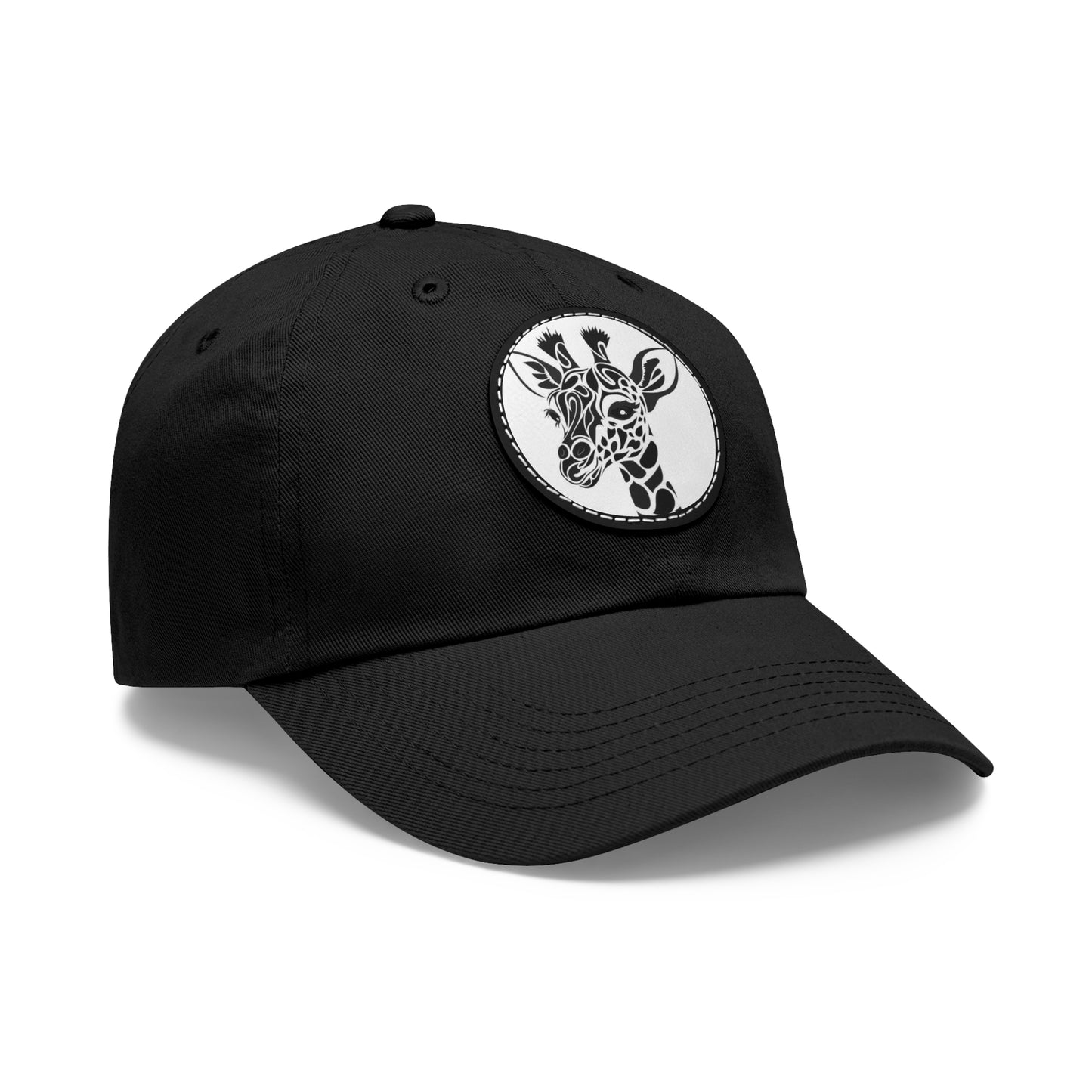 Giraffe Hat with Leather Patch