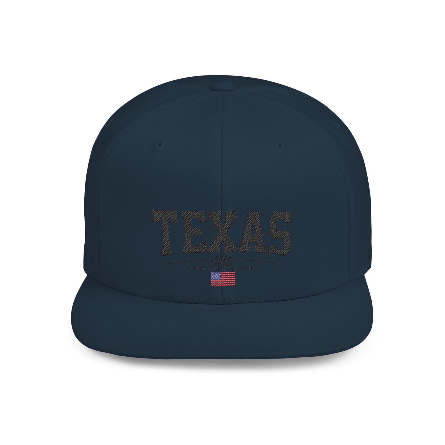 Texas Flat Bill Snapback Cap