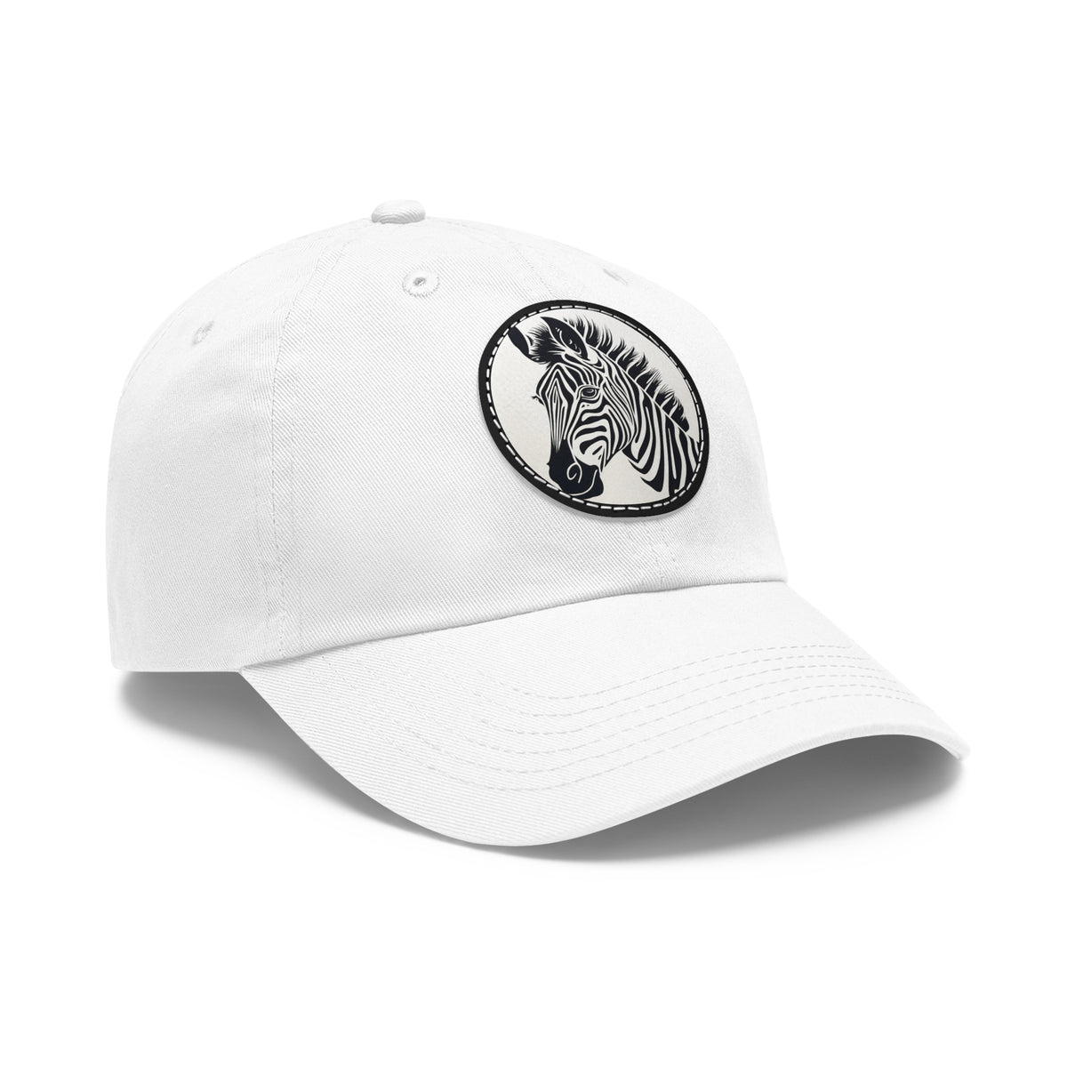 Zebra Embroidered Hat