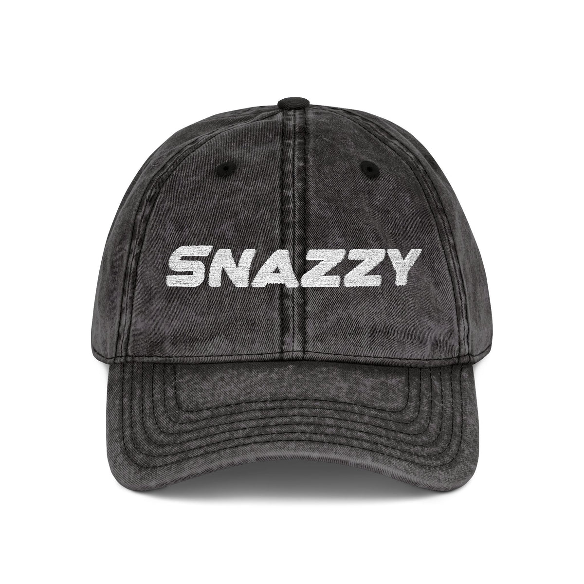 Embroidered Vintage 'Snazzy' Cap