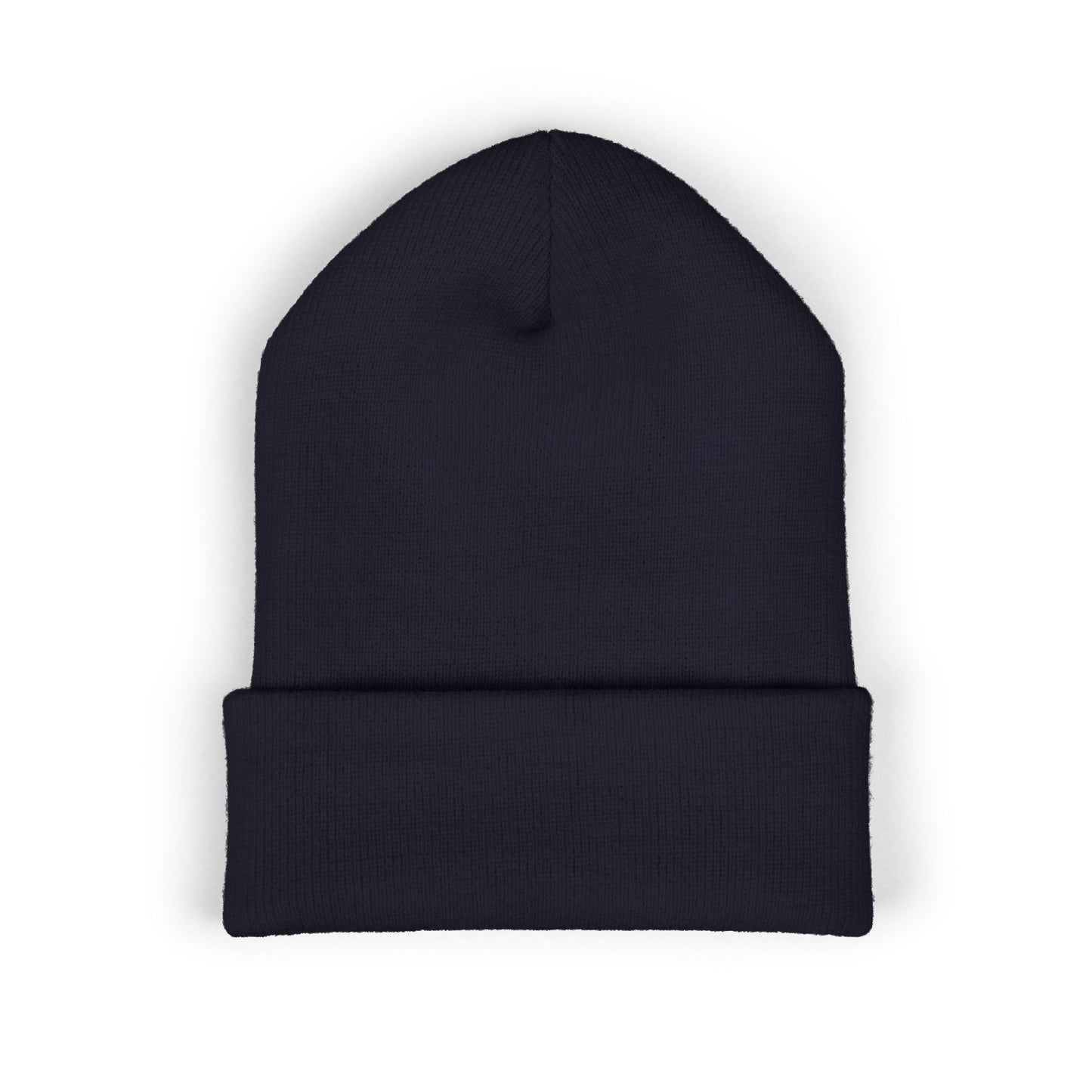 Cozy Embroidered Beanie for Winter Adventures, Fashionable Cuffed Hat for Outdoor Lovers