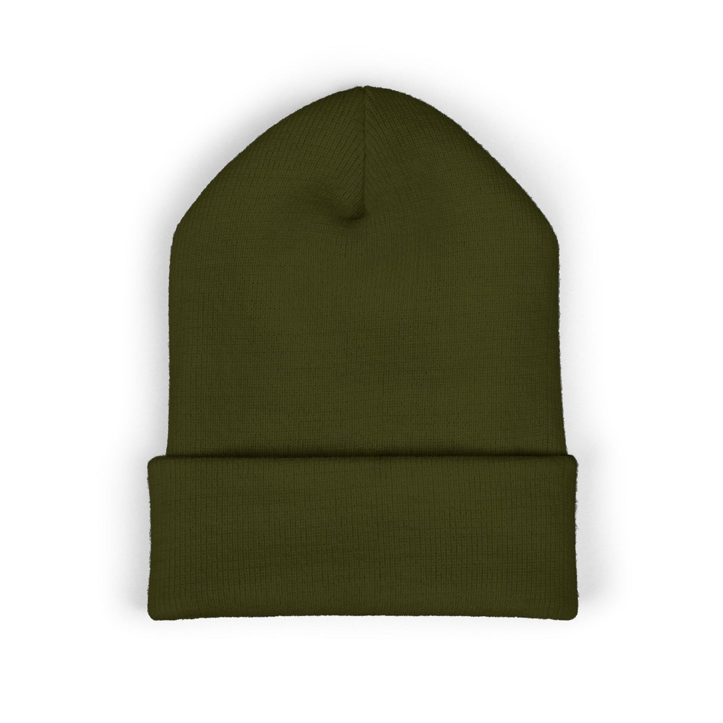 Cozy Embroidered Beanie for Winter Adventures, Fashionable Cuffed Hat for Outdoor Lovers