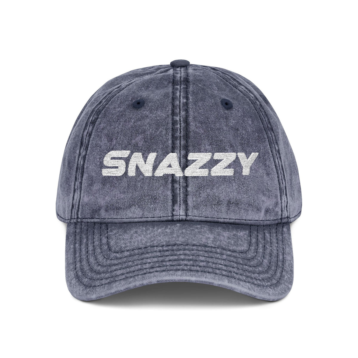 Embroidered Vintage 'Snazzy' Cap
