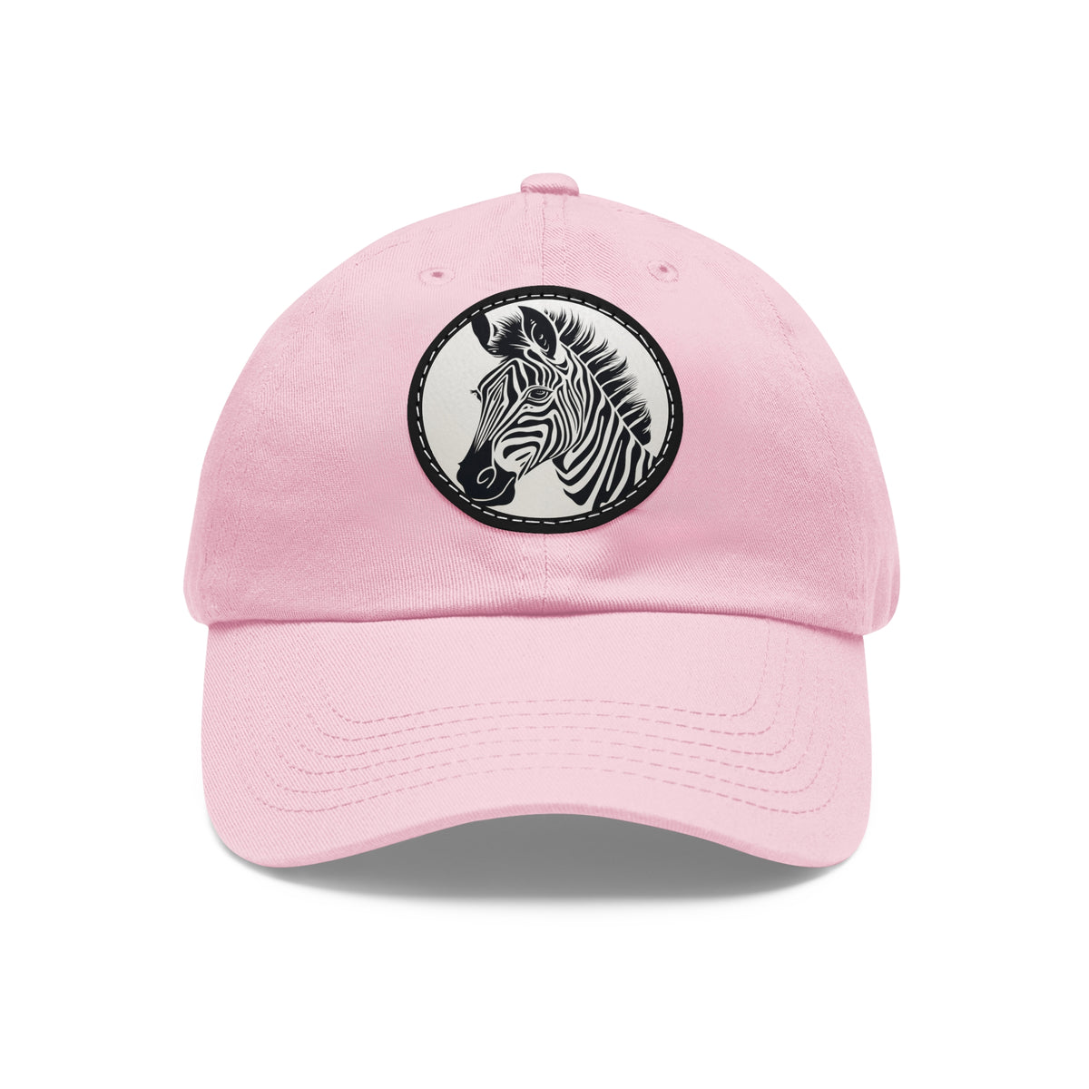 Zebra Embroidered Hat