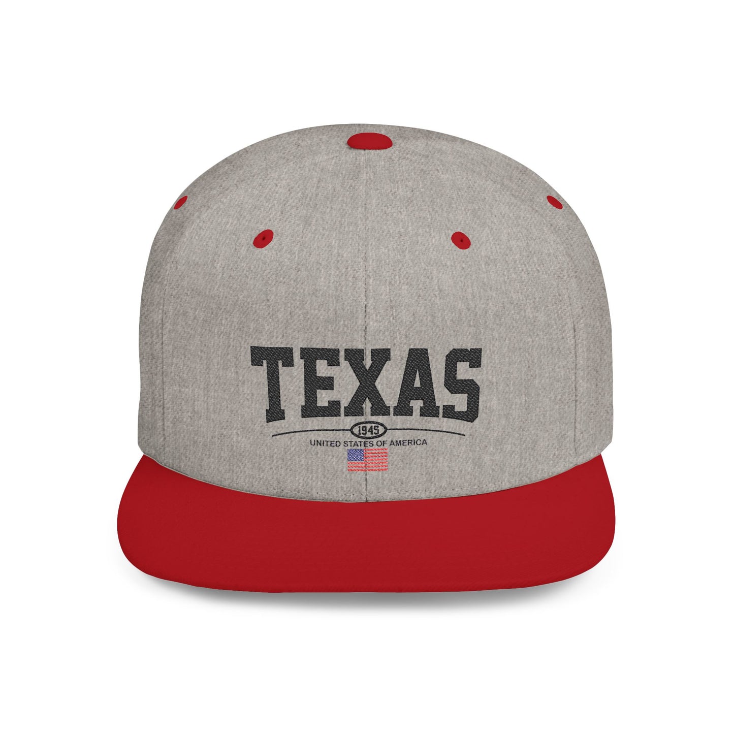 Texas Flat Bill Snapback Cap
