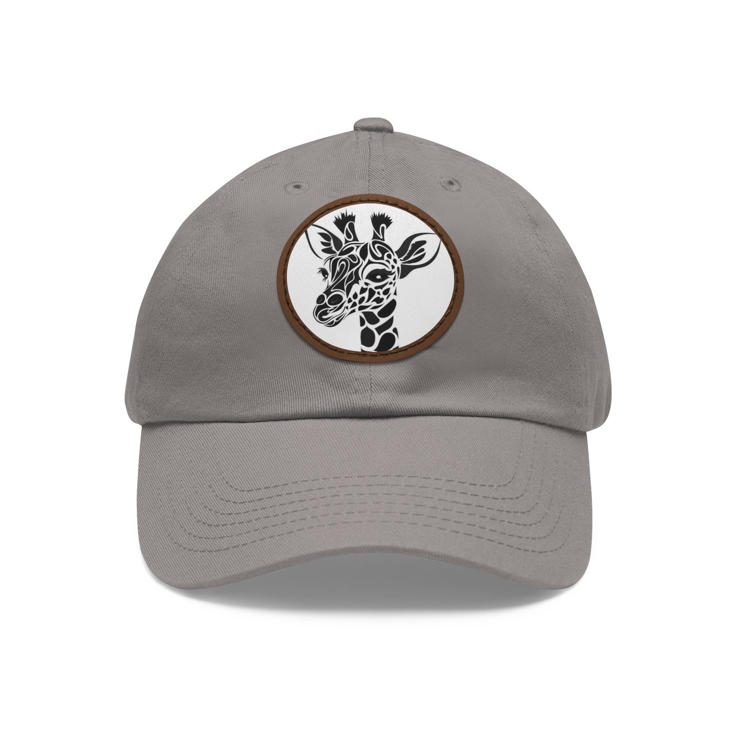 Giraffe Hat with Leather Patch