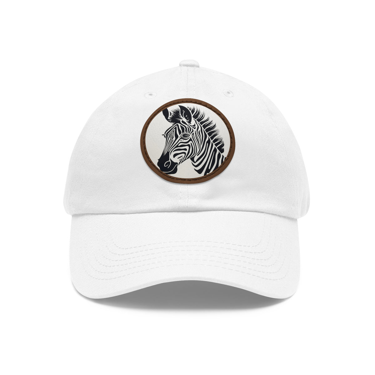 Zebra Embroidered Hat