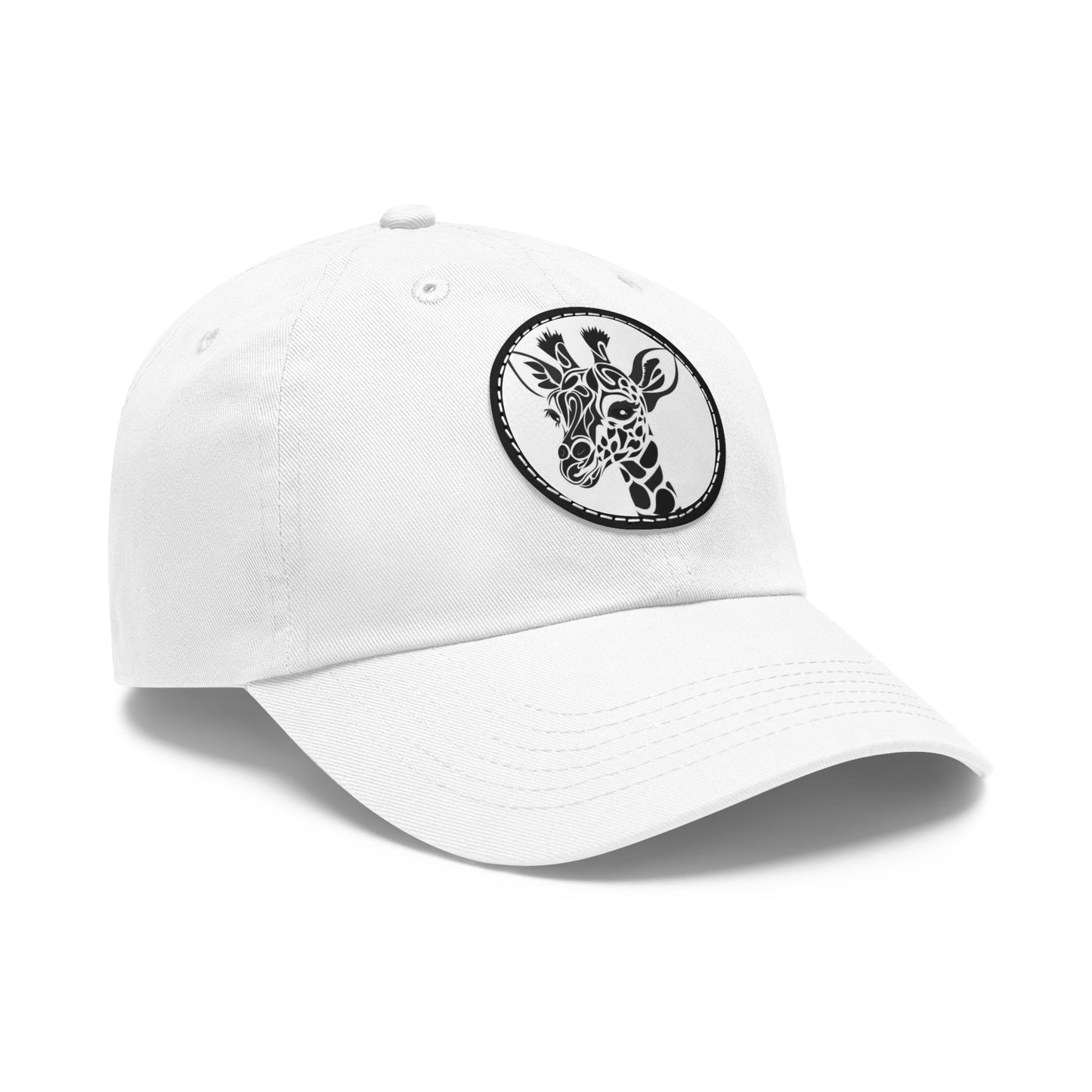 Giraffe Hat with Leather Patch
