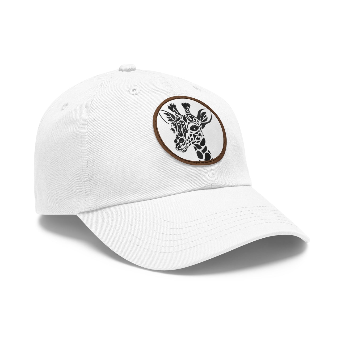 Giraffe Hat with Leather Patch