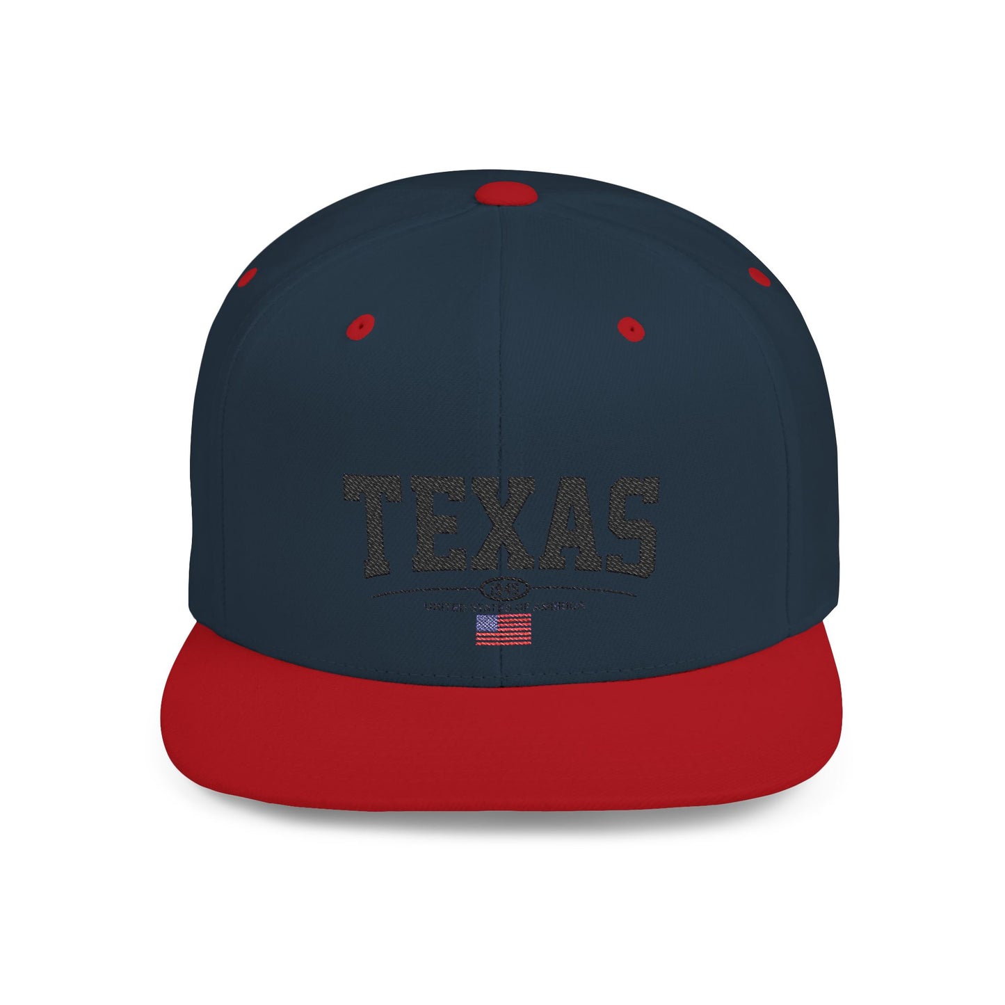 Texas Flat Bill Snapback Cap