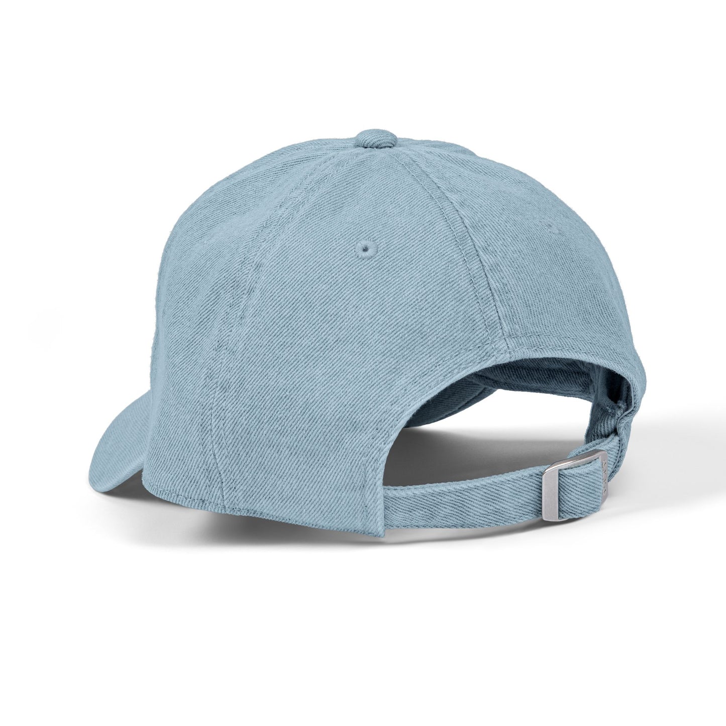 Peace Flower Embroidered Denim Hat