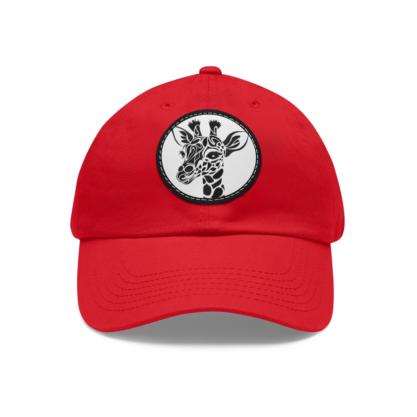 Giraffe Hat with Leather Patch