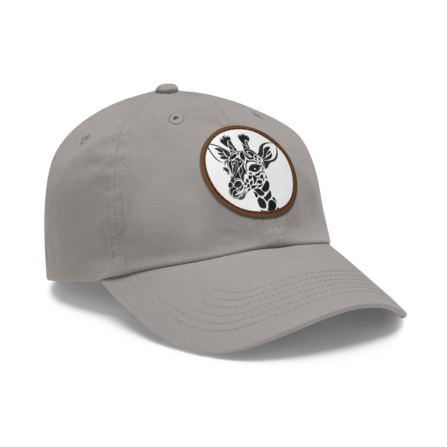 Giraffe Hat with Leather Patch