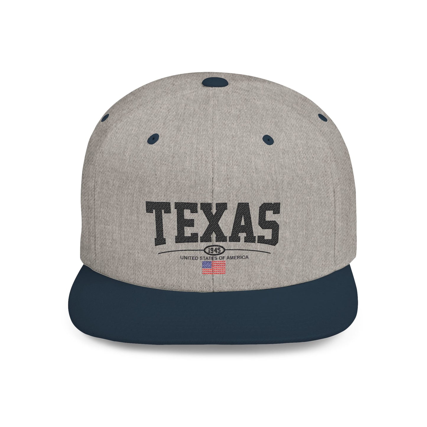 Texas Flat Bill Snapback Cap