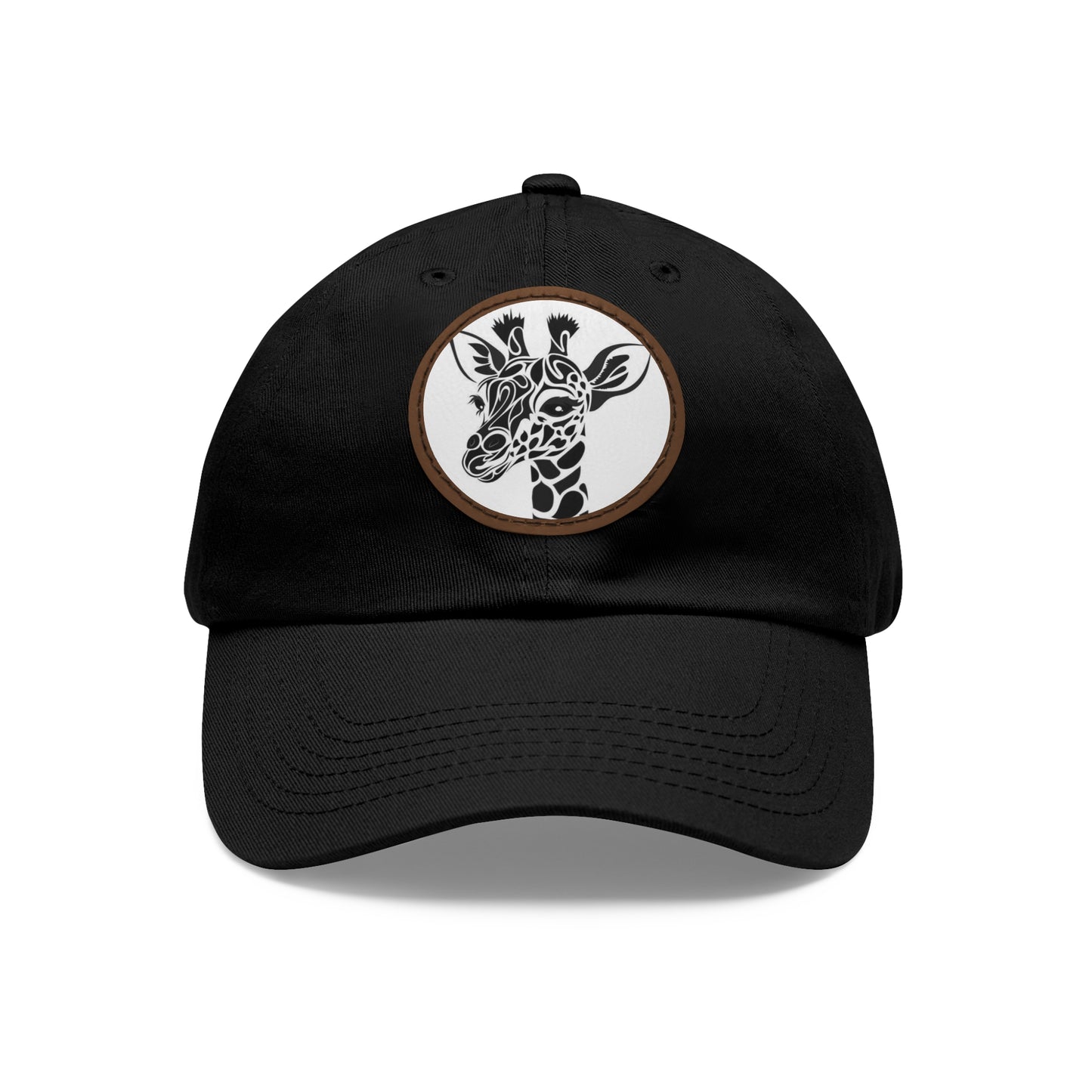 Giraffe Hat with Leather Patch