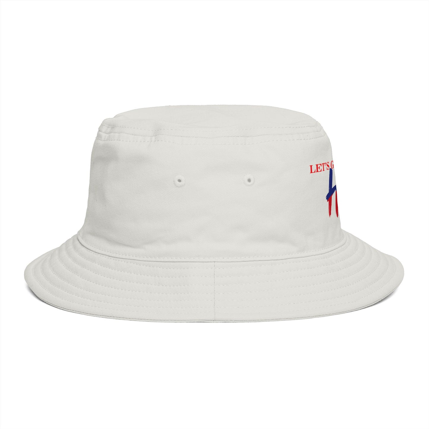 Bucket Hat Retro 'Let's Go Haiti'