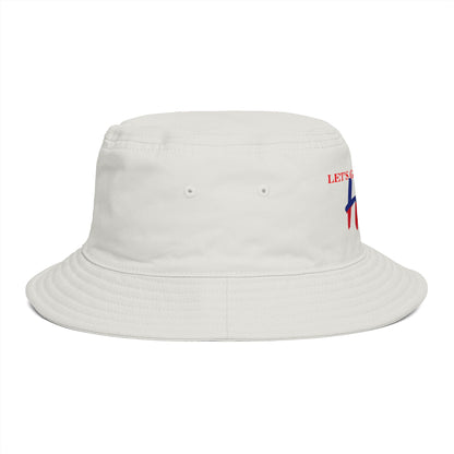 Bucket Hat Retro 'Let's Go Haiti'