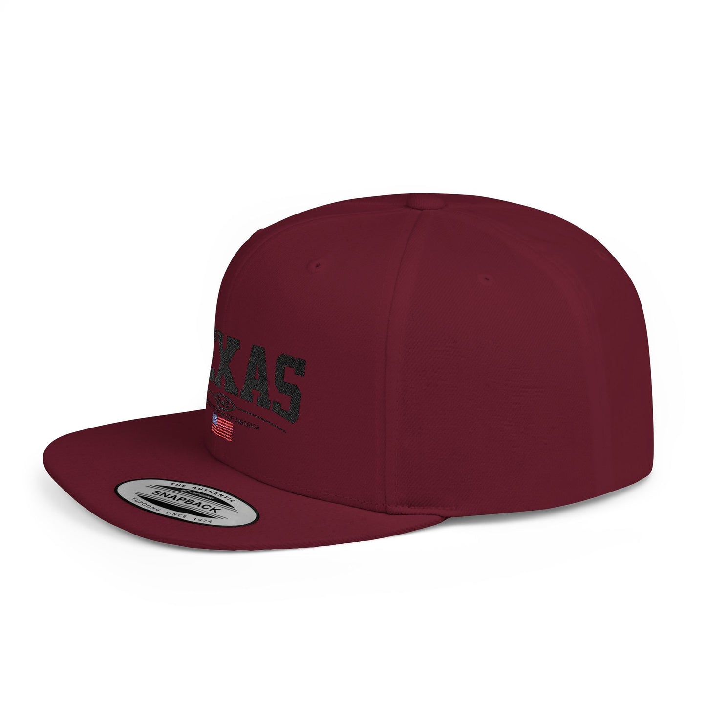 Texas Flat Bill Snapback Cap