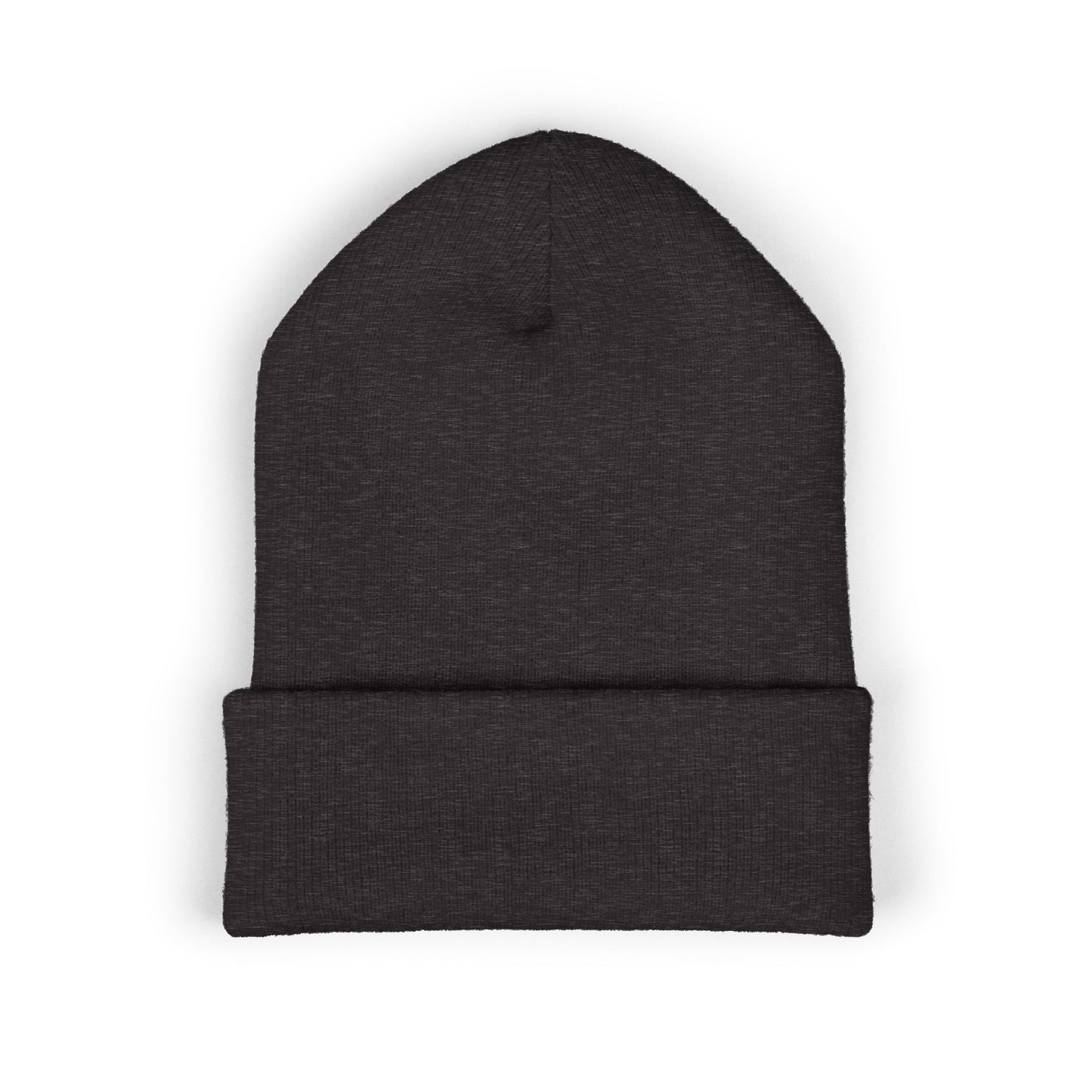Cozy Embroidered Beanie for Winter Adventures, Fashionable Cuffed Hat for Outdoor Lovers