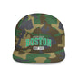 Boston Flat Bill Snapback Hat