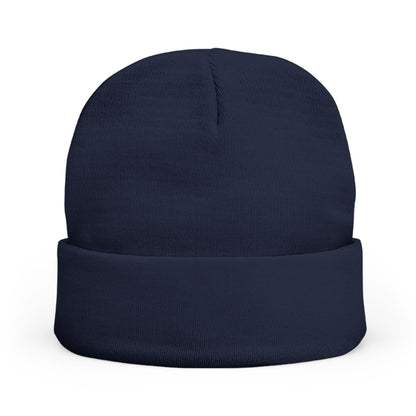 Airplane Embroidered Knit Beanie