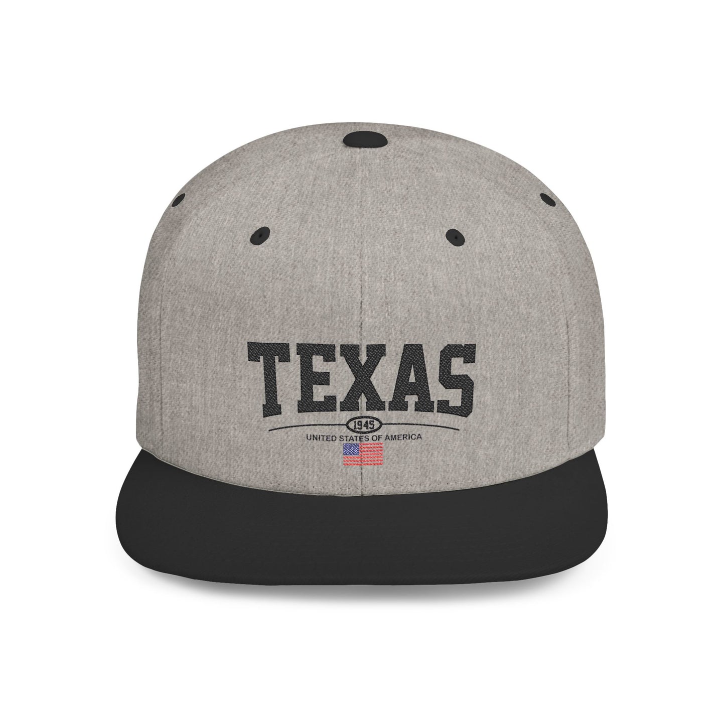 Texas Flat Bill Snapback Cap