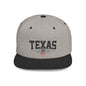 Texas Flat Bill Snapback Cap