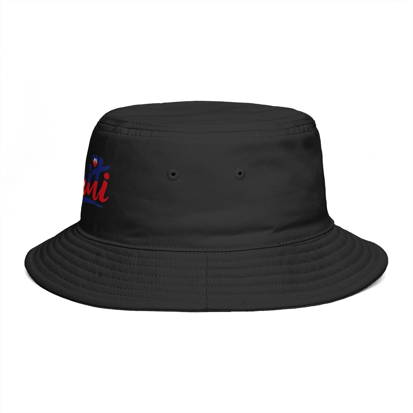 Bucket Hat Retro 'Let's Go Haiti'