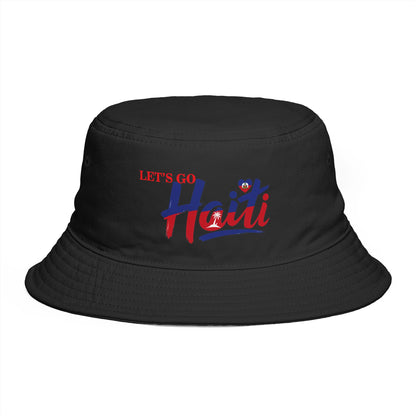 Bucket Hat Retro 'Let's Go Haiti'
