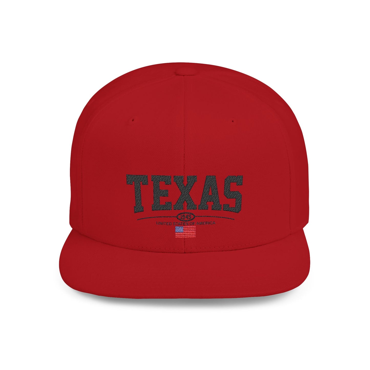 Texas Flat Bill Snapback Cap