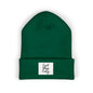 Cozy Embroidered Beanie for Winter Adventures, Fashionable Cuffed Hat for Outdoor Lovers
