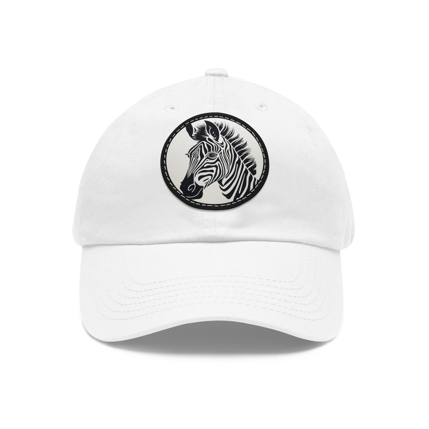Zebra Embroidered Hat