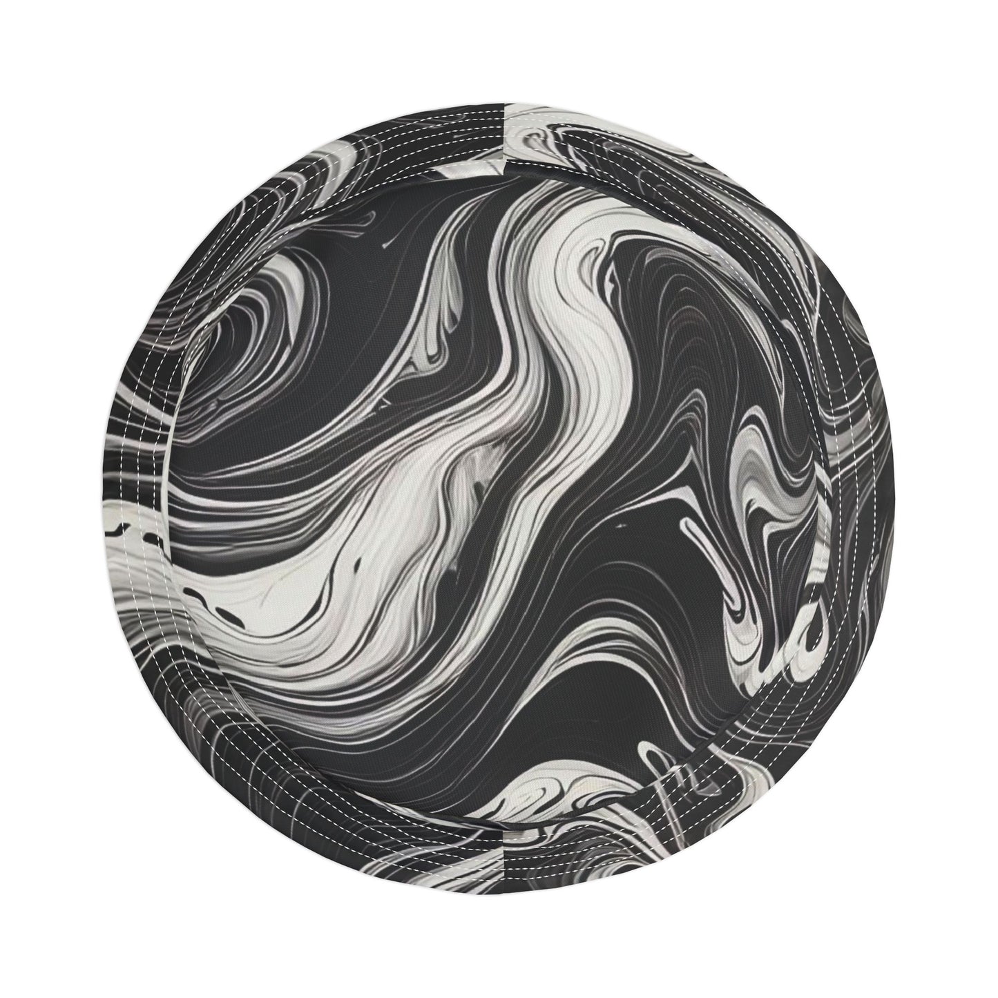 Stylish Marble Print Bucket Hat