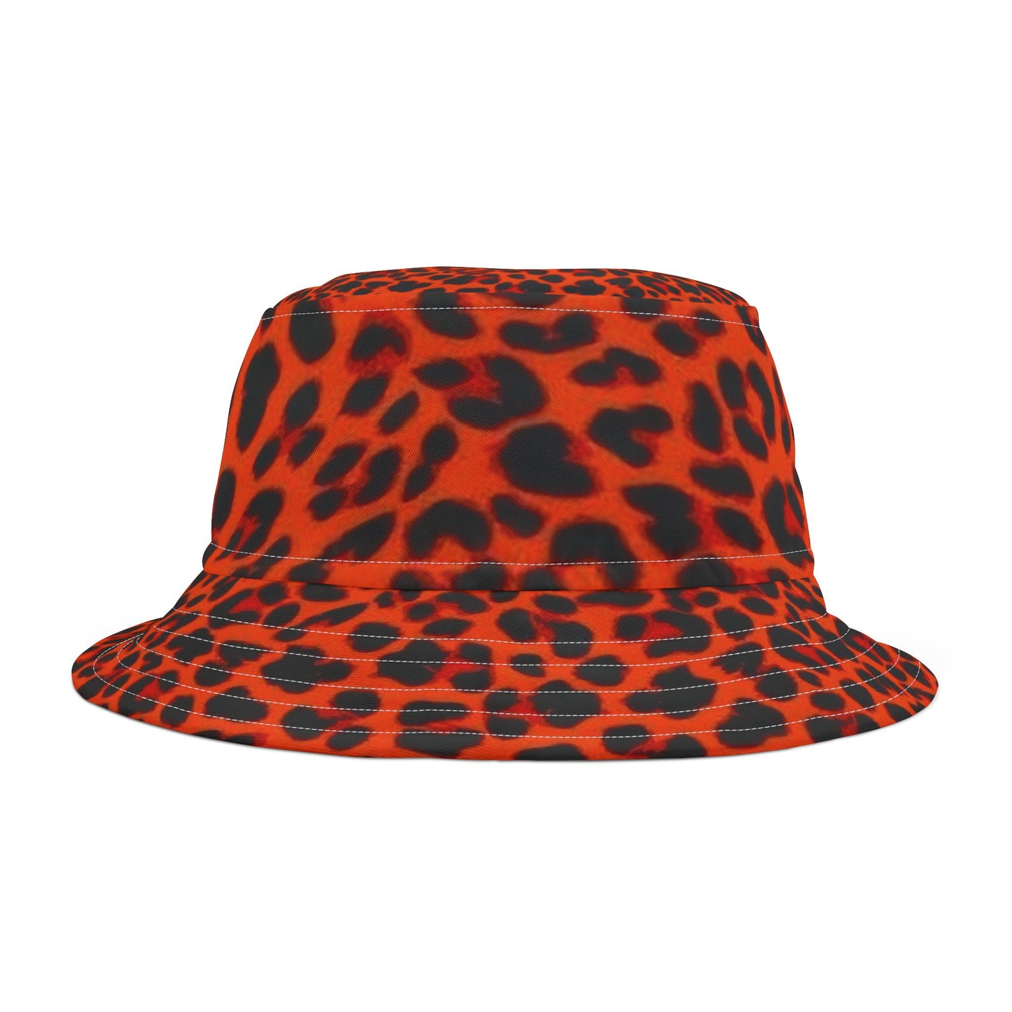 Bold Leopard Bucket Hat for Trendy Outdoor Adventures