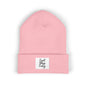 Cozy Embroidered Beanie for Winter Adventures, Fashionable Cuffed Hat for Outdoor Lovers