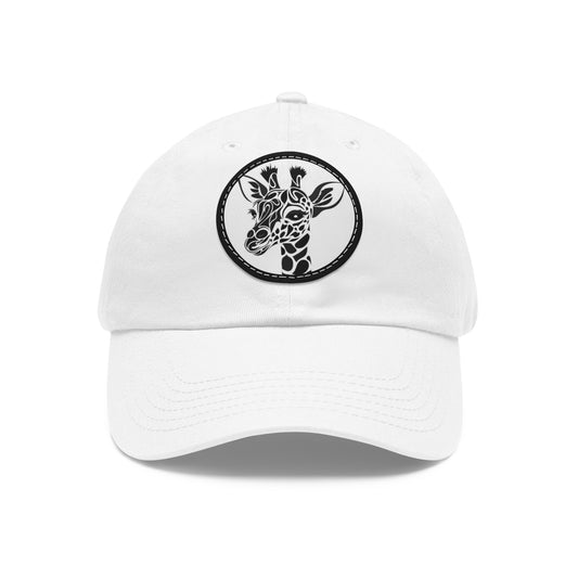 Giraffe Hat with Leather Patch
