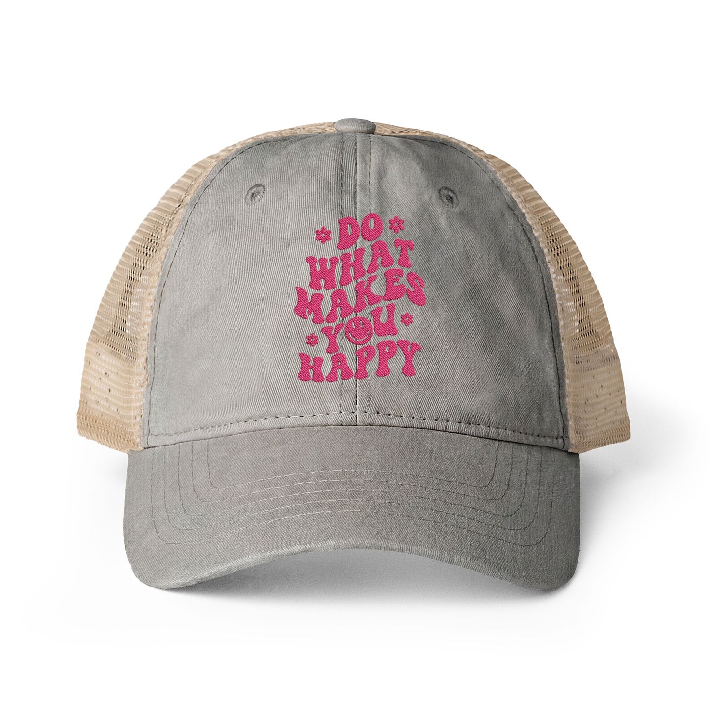 Women's Washed Mesh-Back Cap
