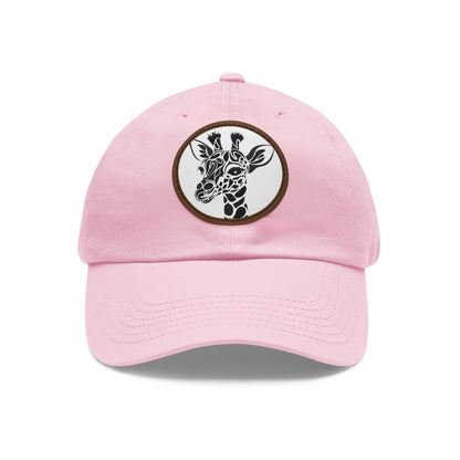 Giraffe Hat with Leather Patch