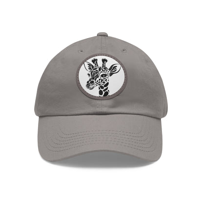 Giraffe Hat with Leather Patch