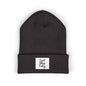 Cozy Embroidered Beanie for Winter Adventures, Fashionable Cuffed Hat for Outdoor Lovers