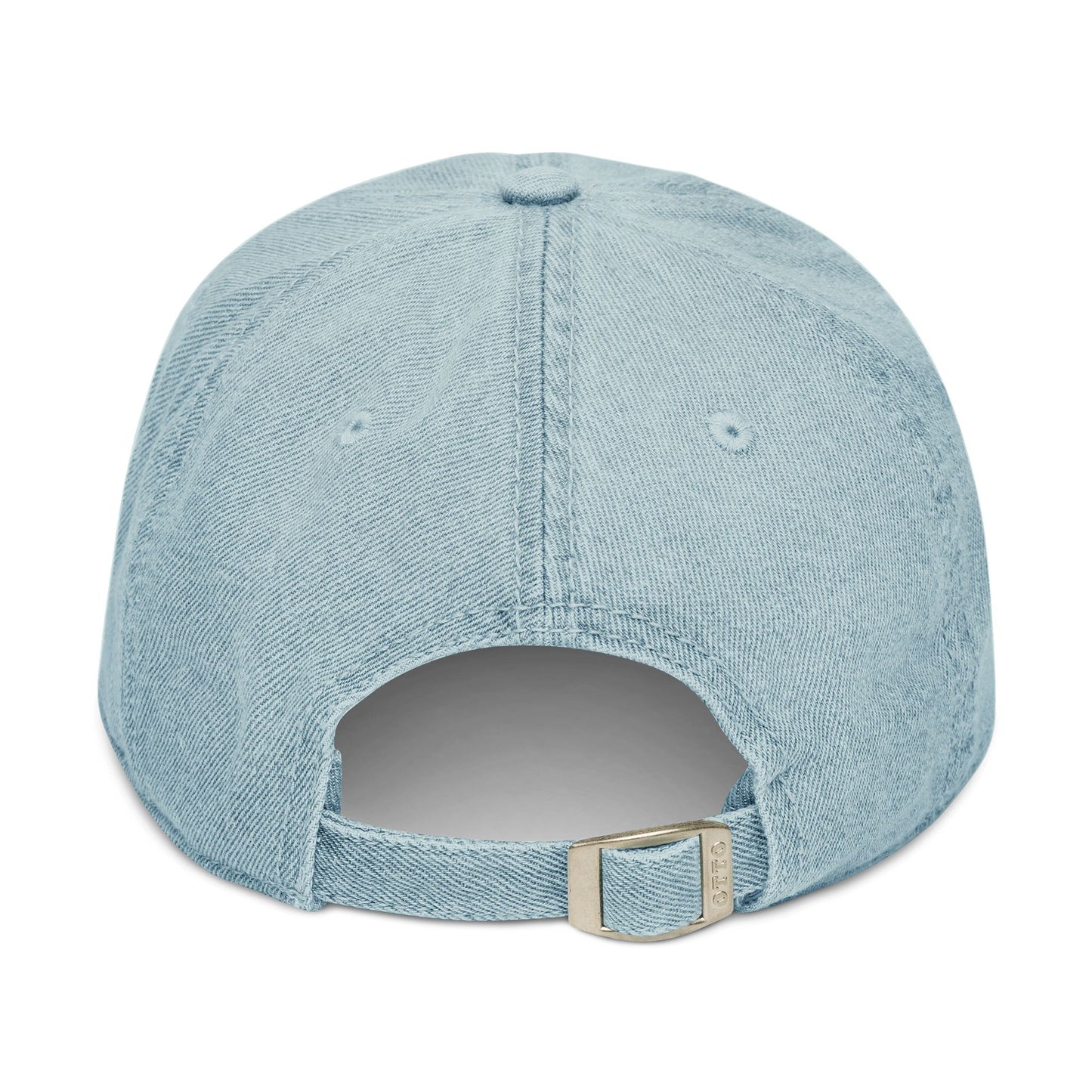 Embroidered Denim Hat Live Life Authentically
