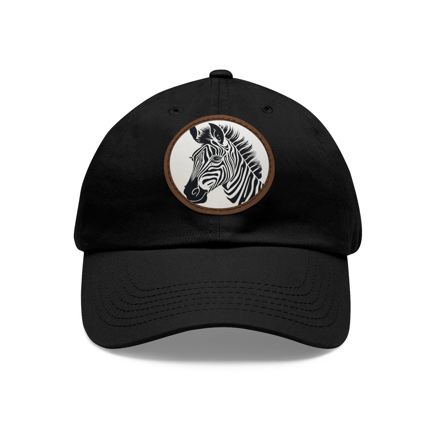 Zebra Embroidered Hat