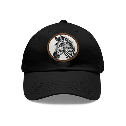 Zebra Embroidered Hat