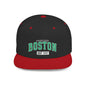 Boston Flat Bill Snapback Hat